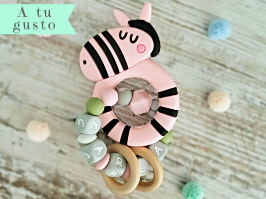 Mordedor pulsera con nombre - GiaN handmade