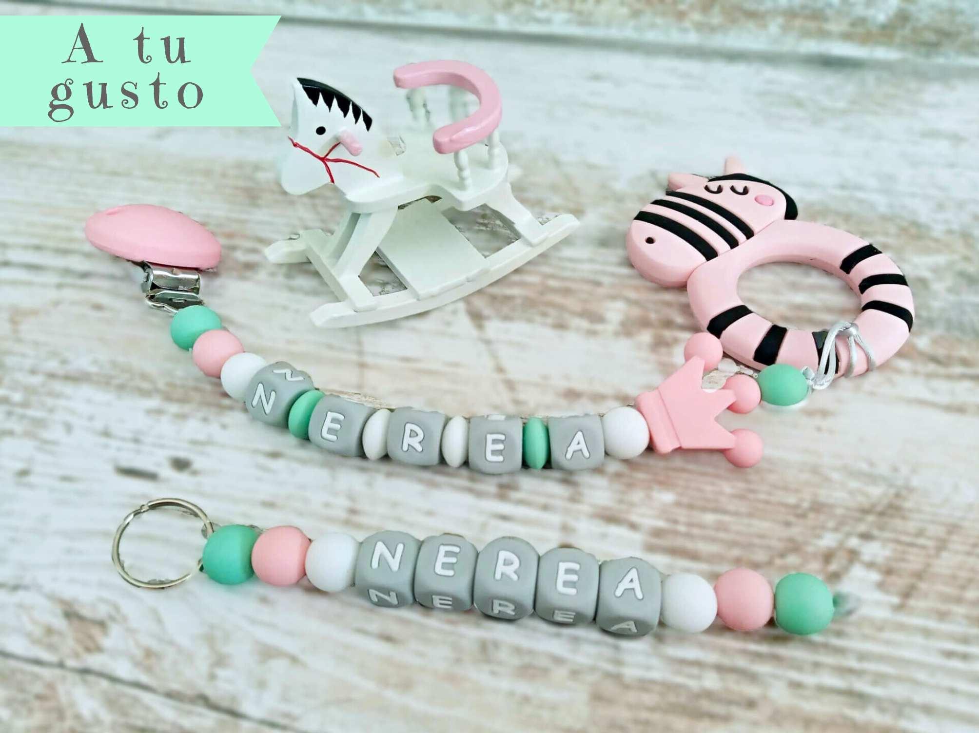 Pack Chupetero de silicona Llavero de silicona personalizado