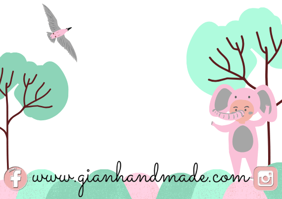 Tarjetitas para eventos - GiaN handmade