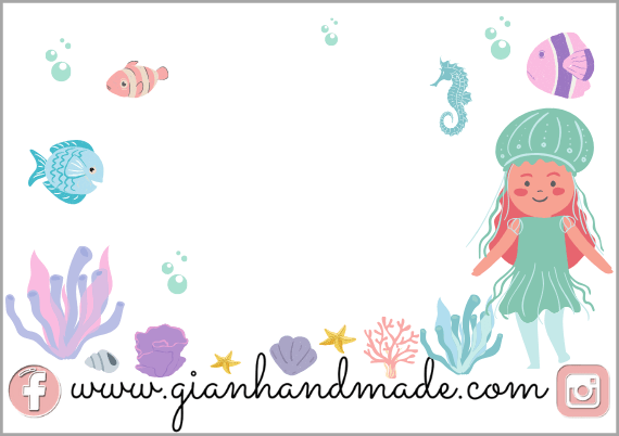 Tarjetitas para eventos - GiaN handmade
