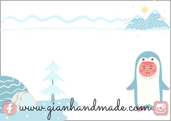Tarjetitas para eventos - GiaN handmade