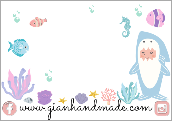 Tarjetitas para eventos - GiaN handmade