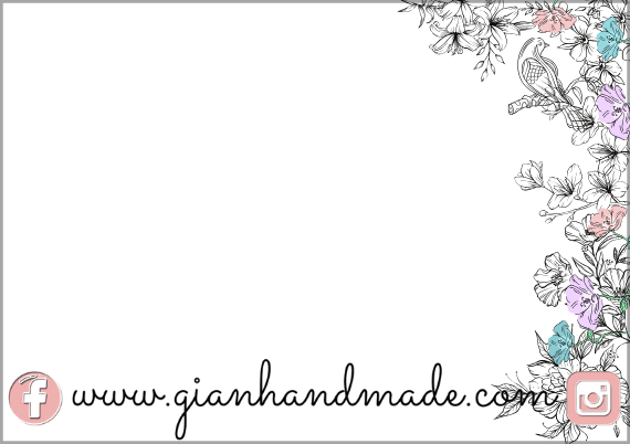 Tarjetitas para eventos - GiaN handmade