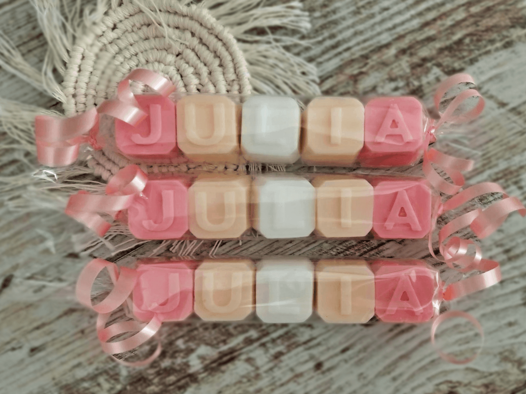 Caramelo de Jabón con Nombre - GiaN handmade