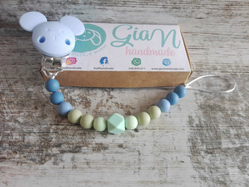 Chupetero de silicona personalizado - GiaN handmade