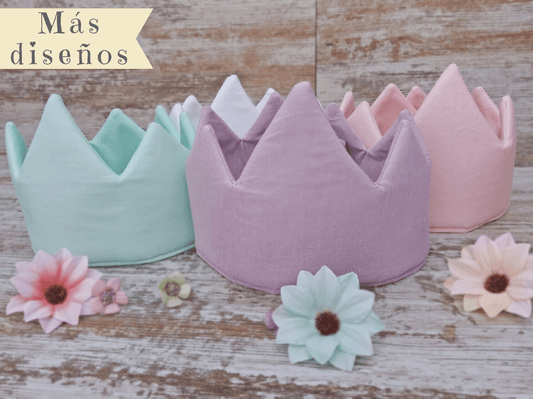 Coronas Cumpleaños Soft Basic - GiaN handmade