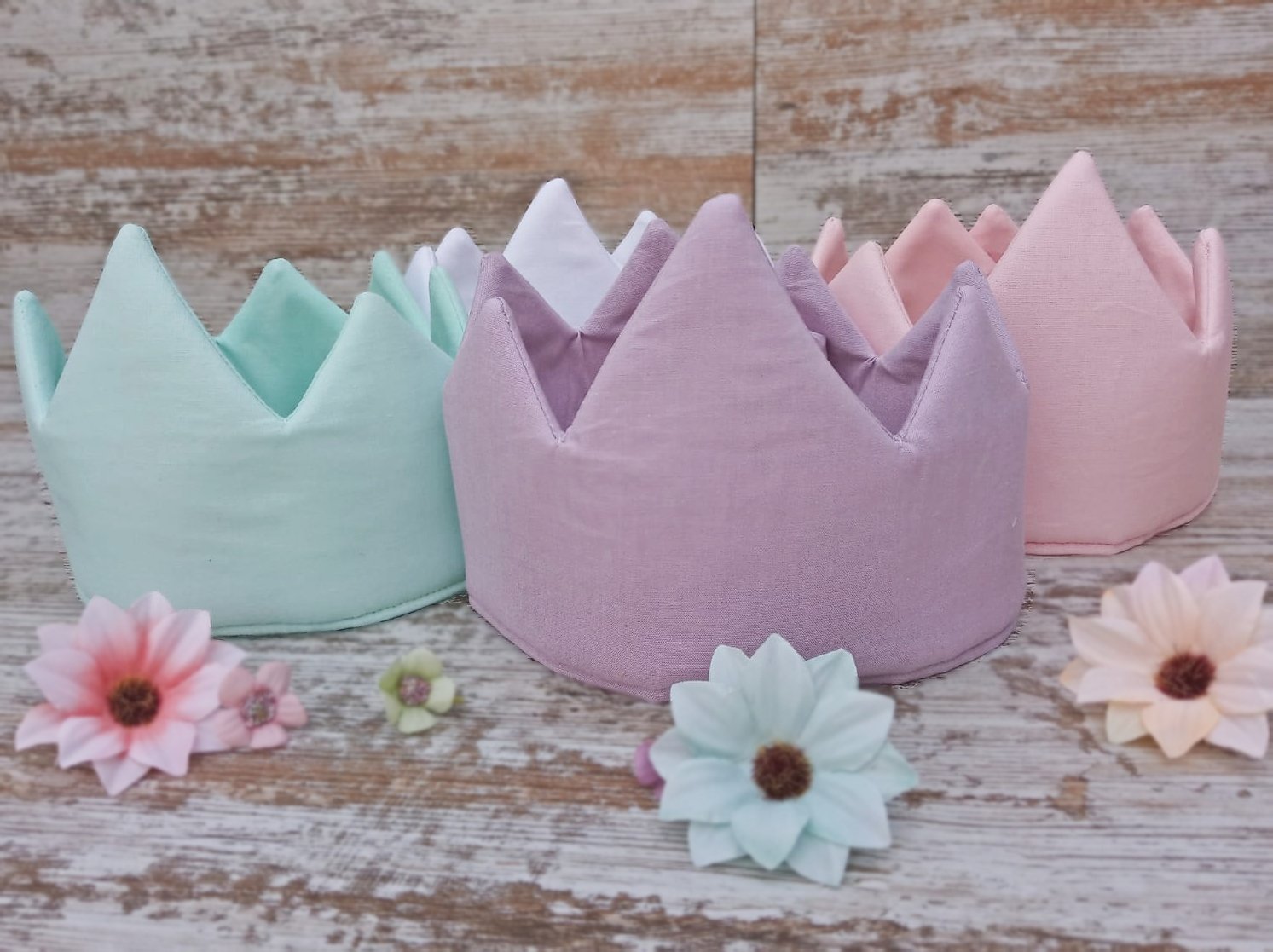 Coronas Cumpleaños Soft Basic - GiaN handmade