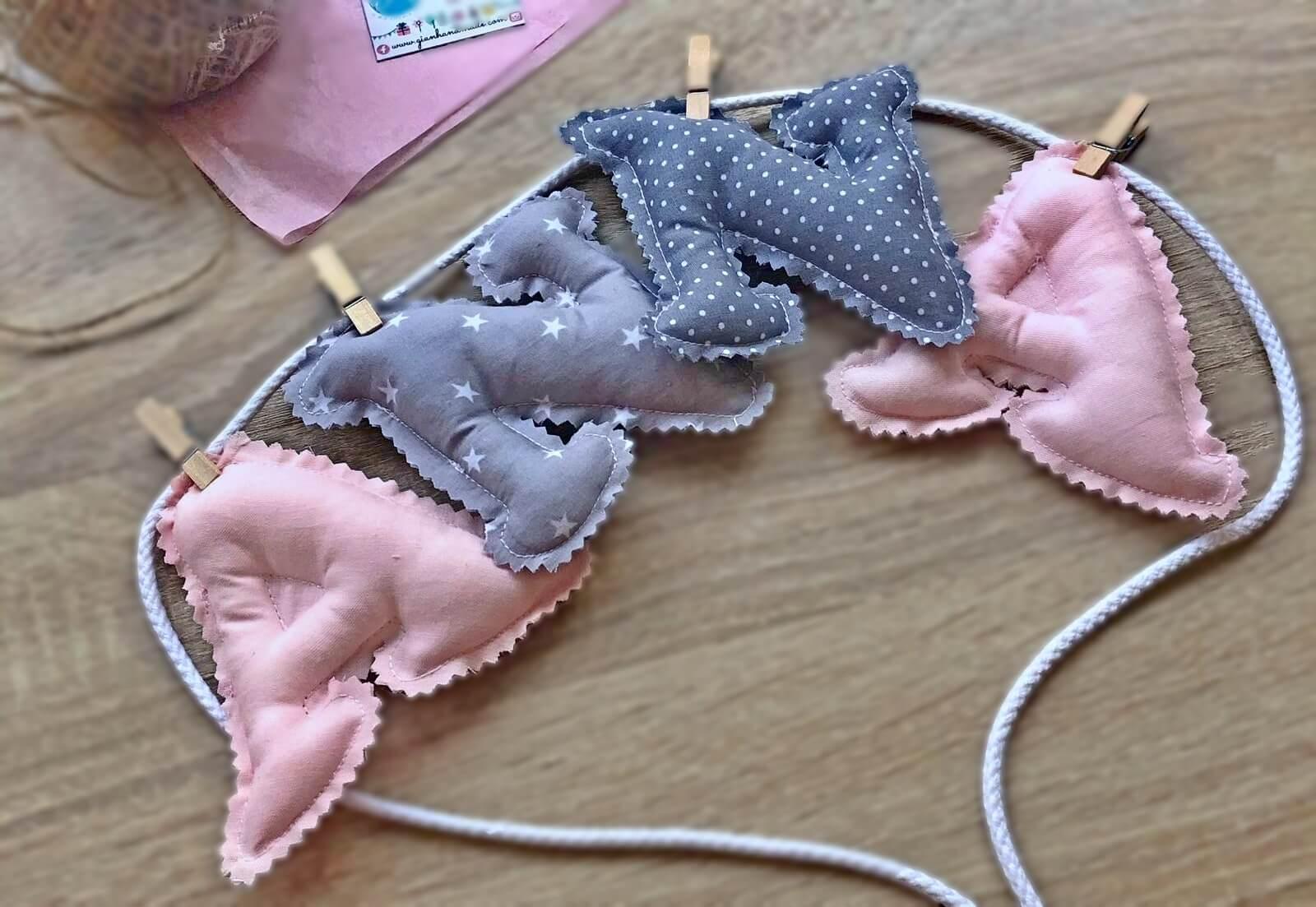 Guirnalda Letras Tela 3d - GiaN handmade