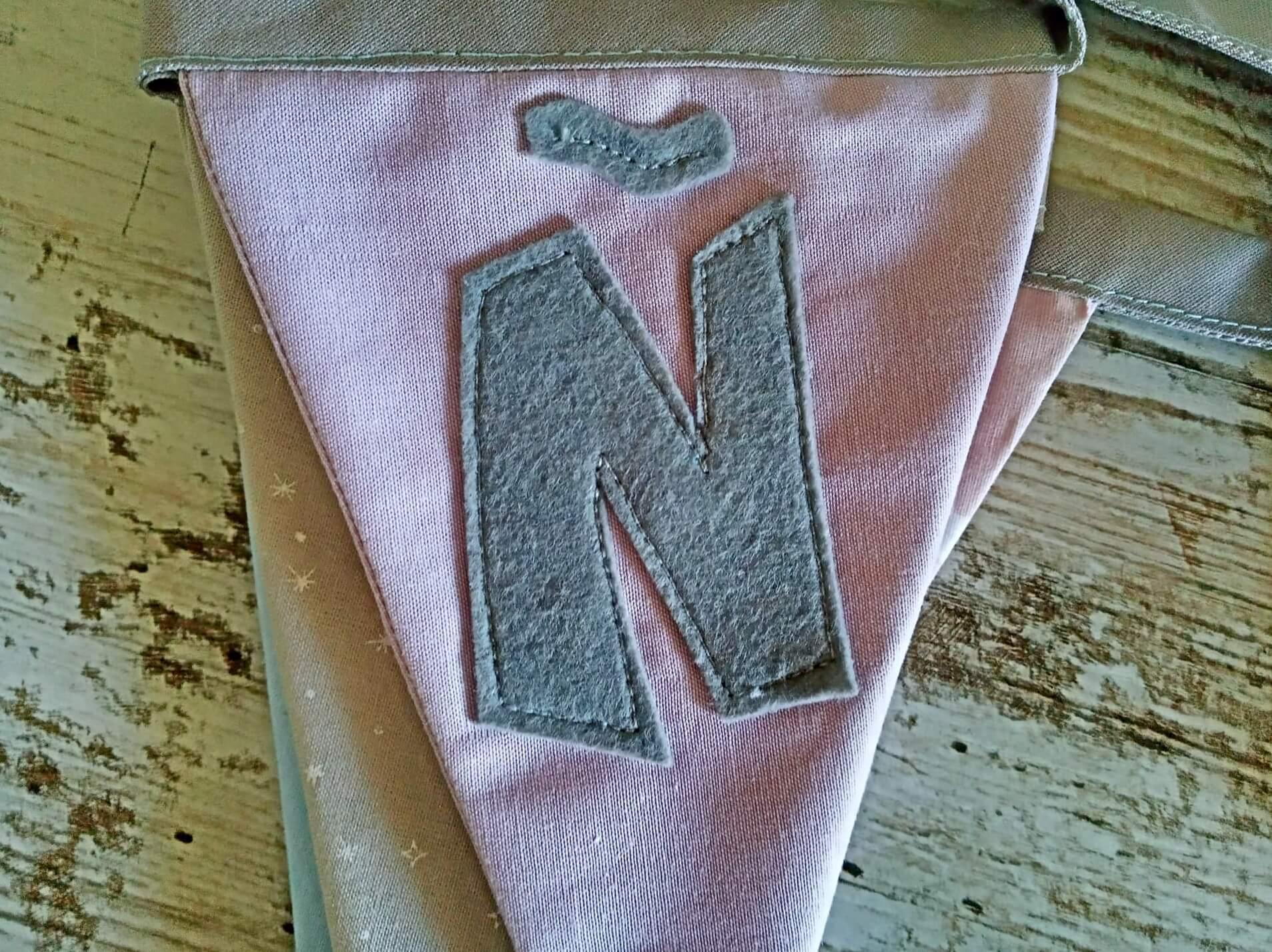 Guirnaldas Tela Personalizada con Nombre - GiaN handmade