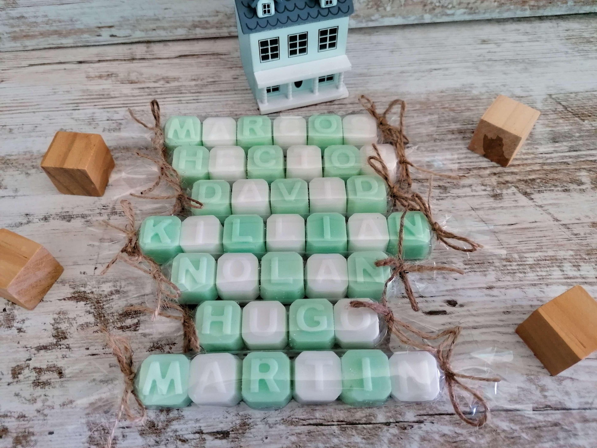 Jabón con nombres personalizados - GiaN handmade