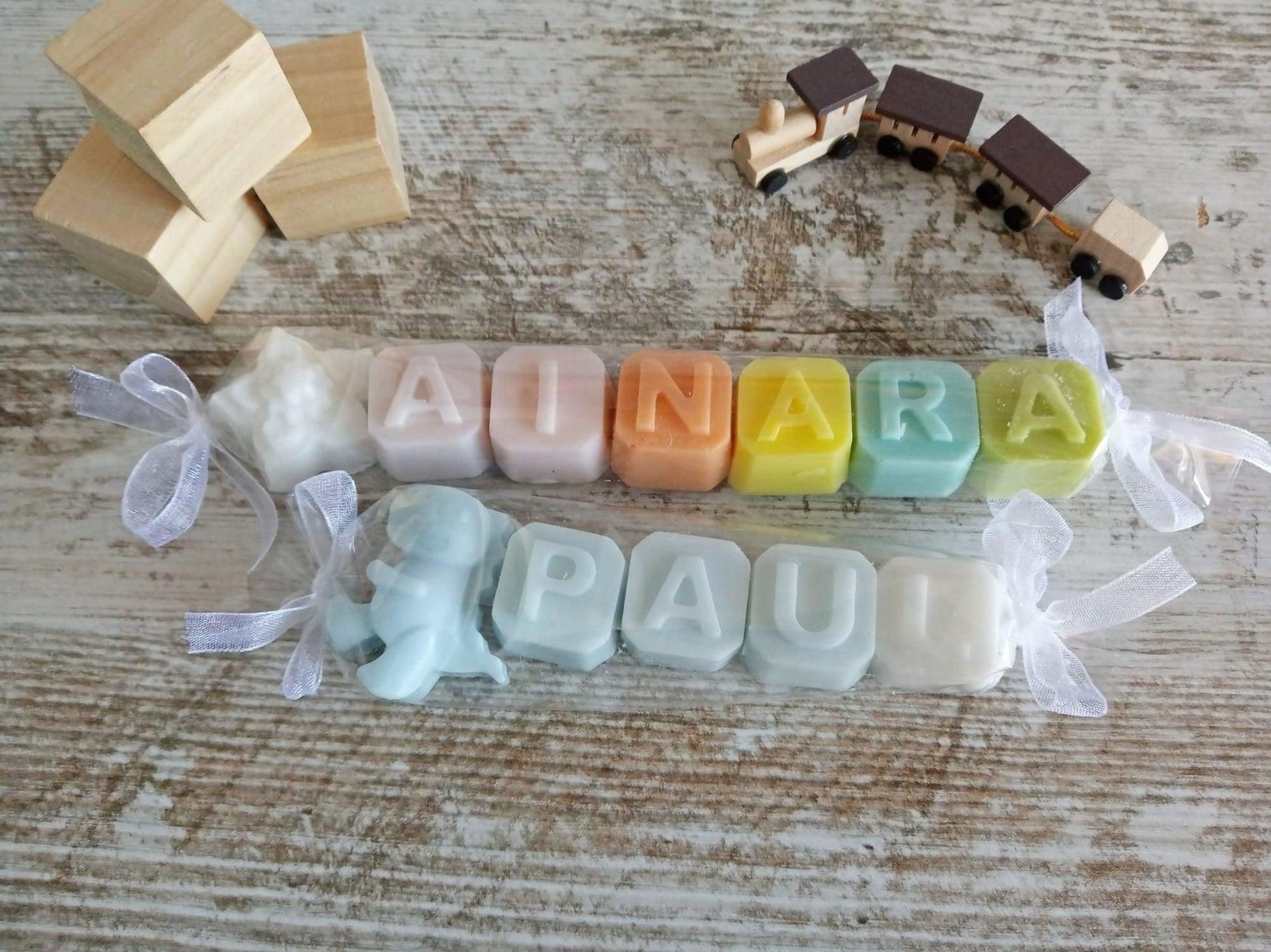 Jabón con nombres personalizados - GiaN handmade