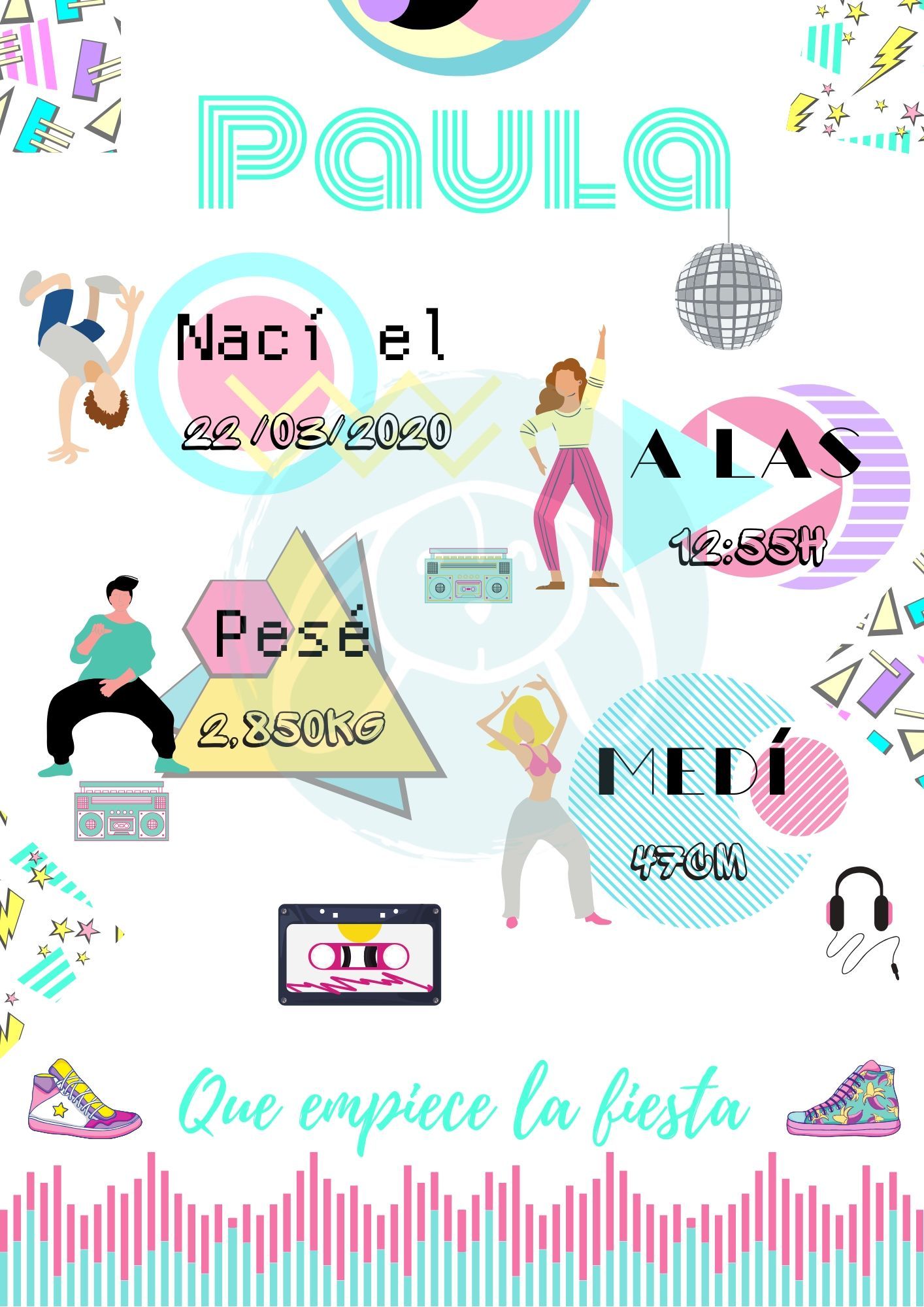 Lámina de nacimiento - GiaN handmade