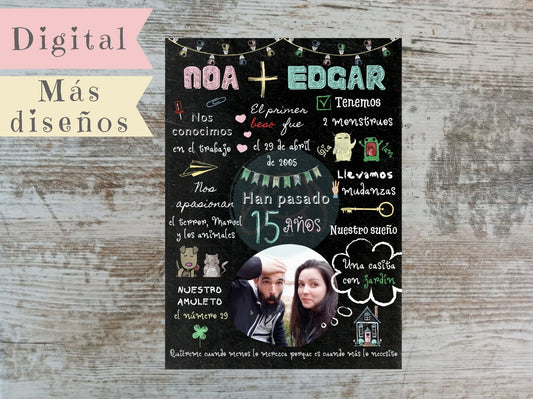 Lámina Pareja digital - GiaN handmade