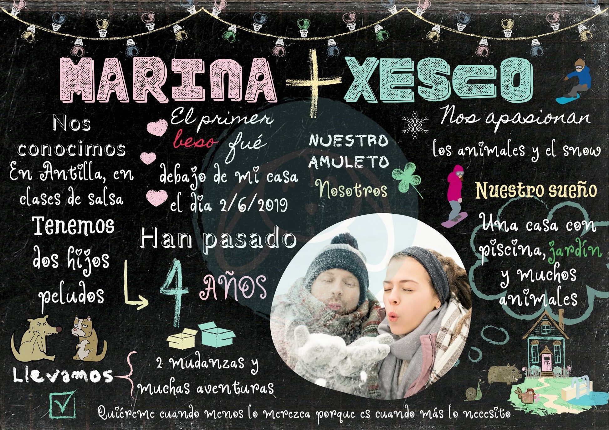 Lámina Pareja digital - GiaN handmade