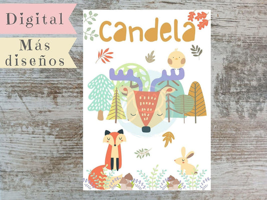 Láminas decorativas personalizadas Digital - GiaN handmade