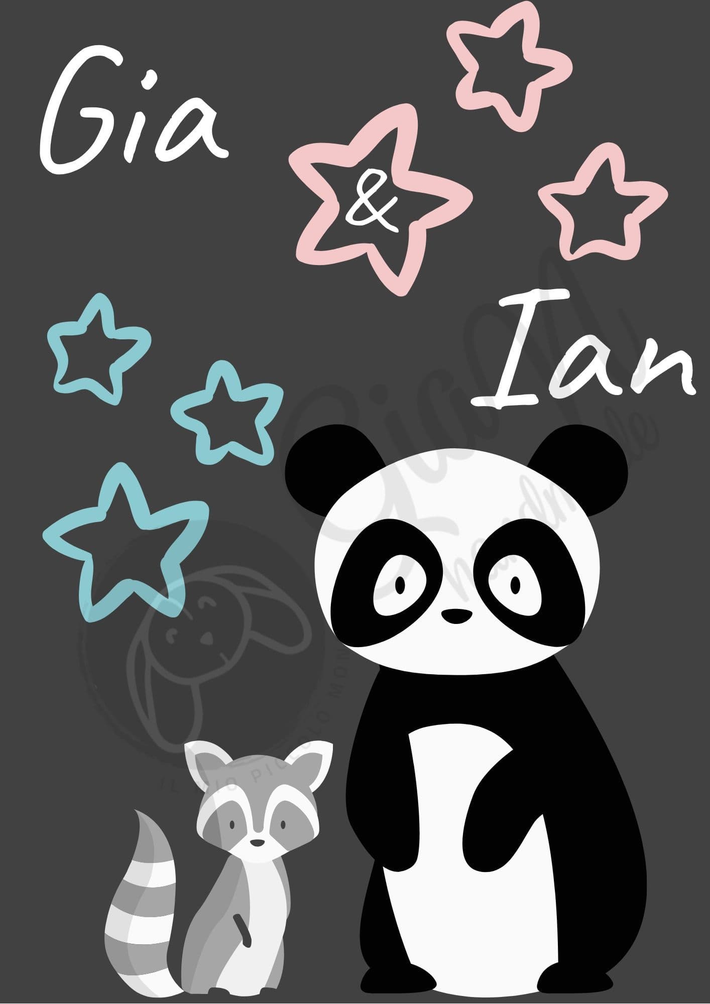 Láminas decorativas personalizadas Digital - GiaN handmade