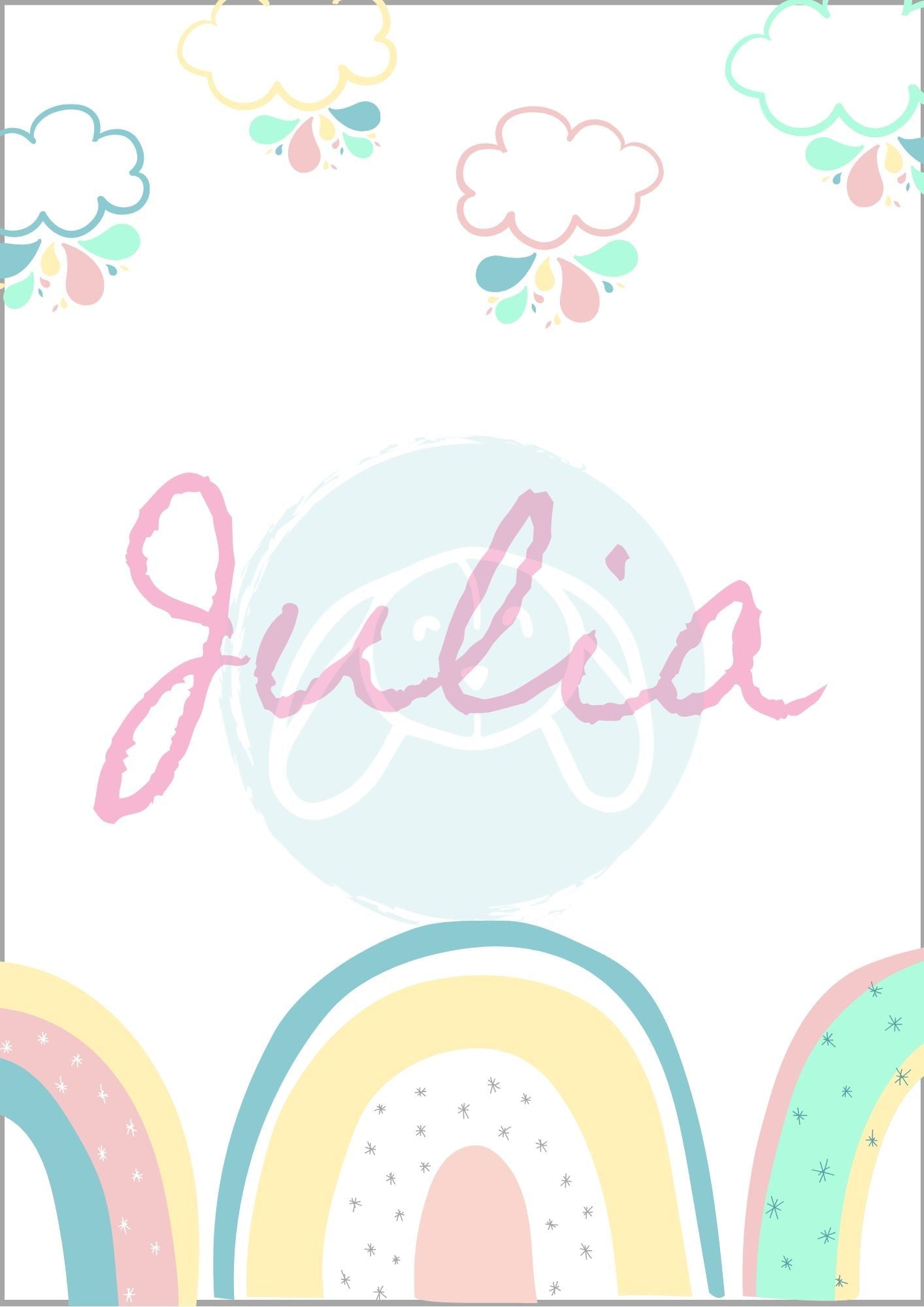 Láminas decorativas personalizadas Digital - GiaN handmade