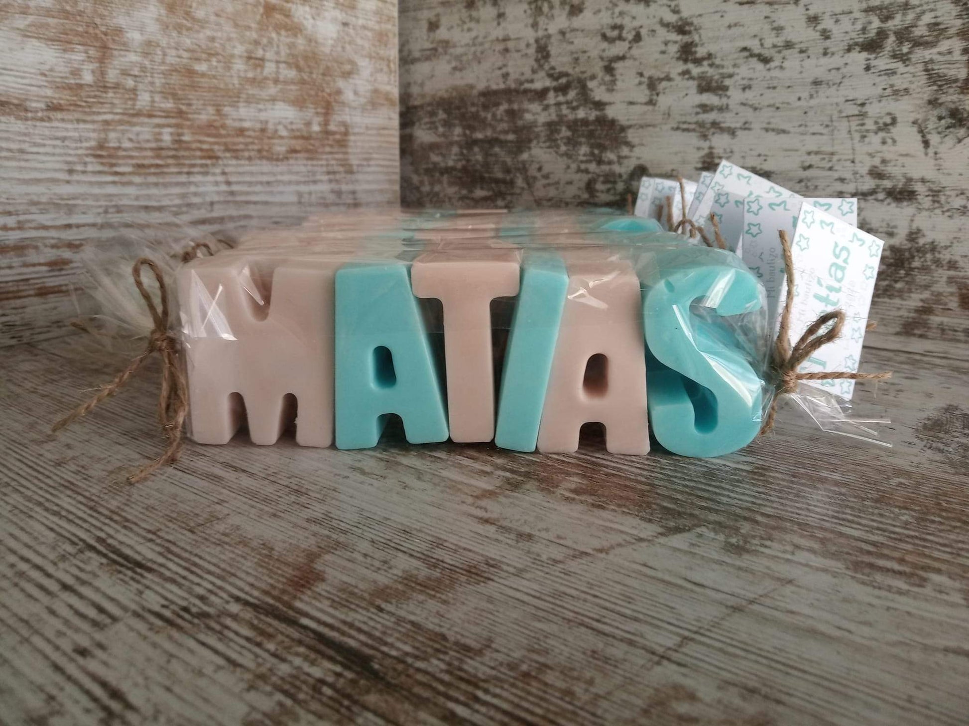 Letras Maxi de Jabón - GiaN handmade