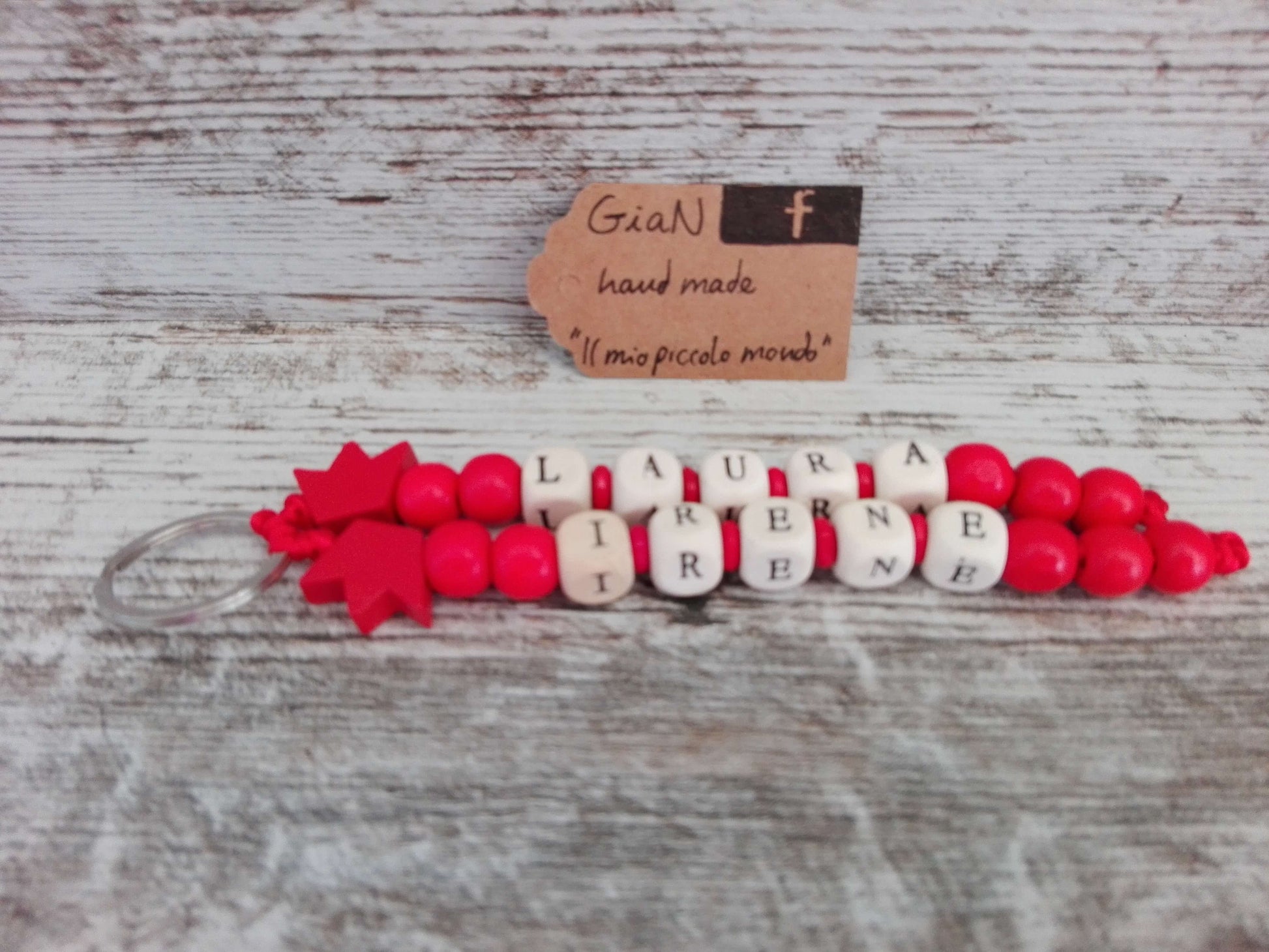 Llavero de madera - GiaN handmade