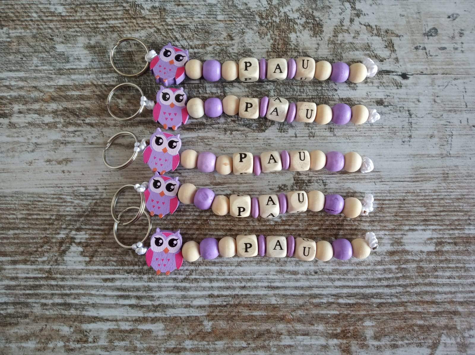 Llaveros para eventos Pack de 5 - GiaN handmade