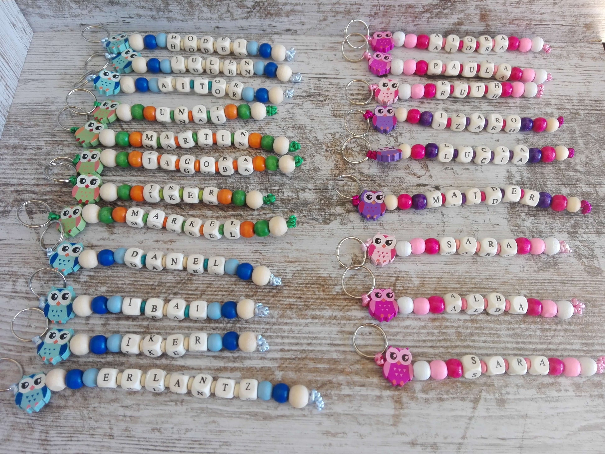 Llaveros para eventos Pack de 5 - GiaN handmade