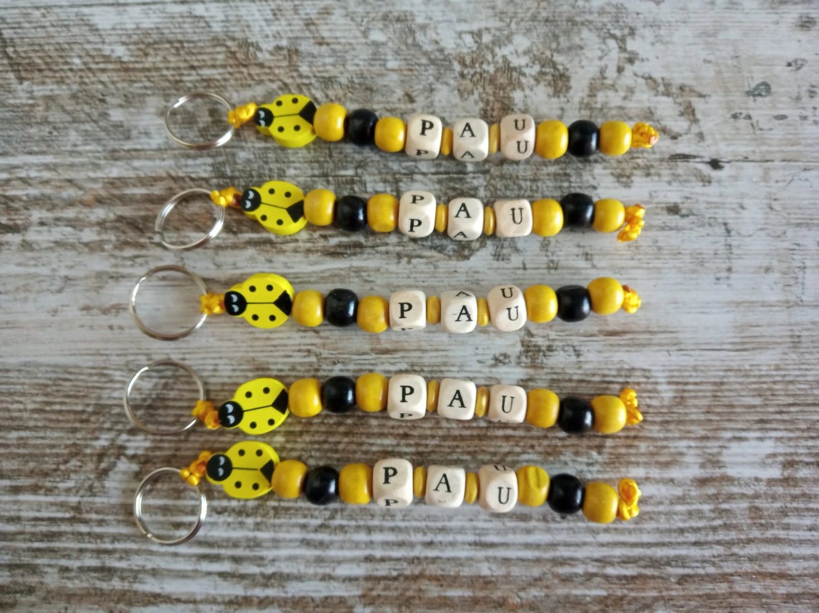 Llaveros para eventos Pack de 5 - GiaN handmade