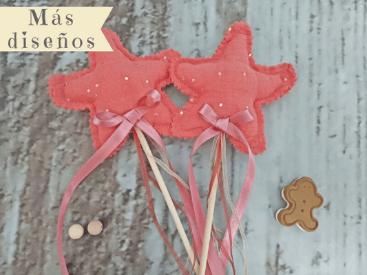 Varitas de tela Mágicas - GiaN handmade