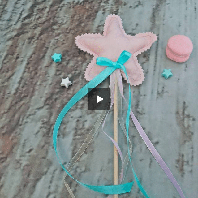 Varitas de tela Mágicas - GiaN handmade