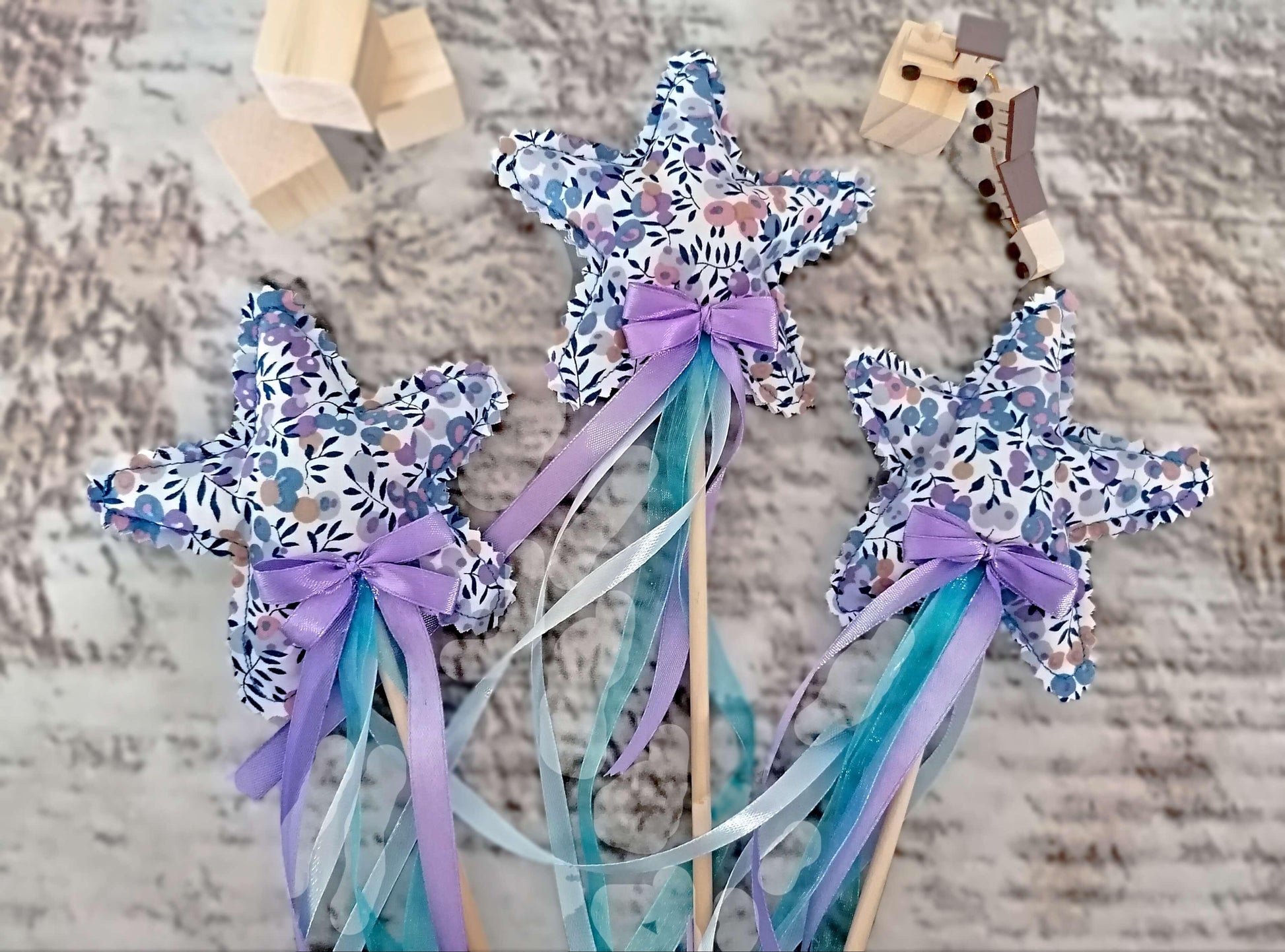 Varitas de tela Mágicas - GiaN handmade