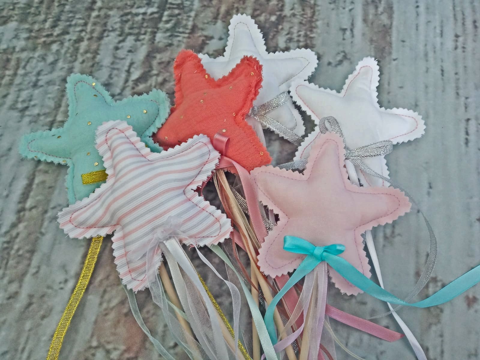 Varitas de tela Mágicas - GiaN handmade