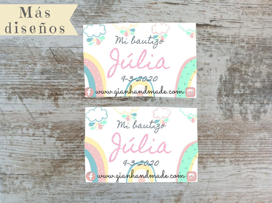 Tarjetitas para eventos